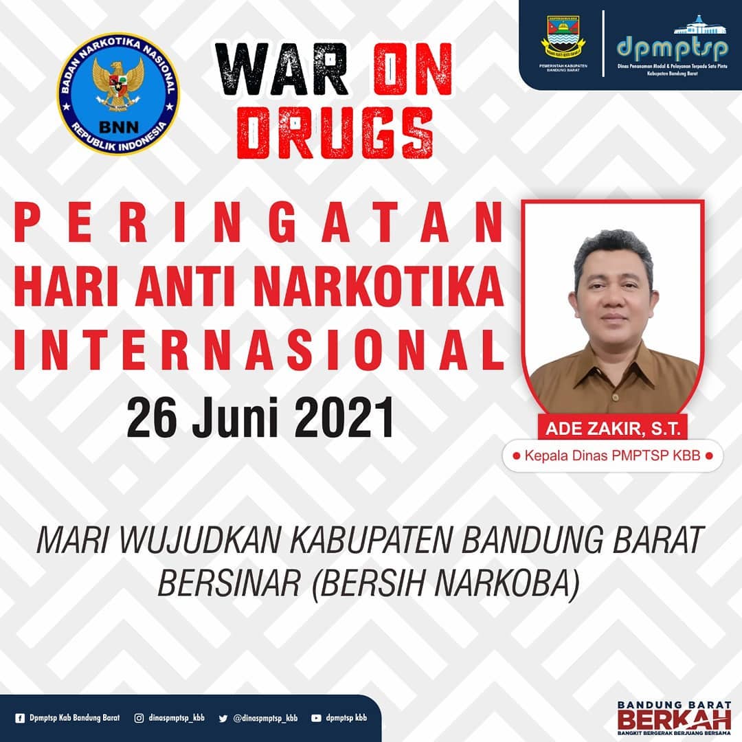 >Selamat Hari Anti Narkotika Internasional